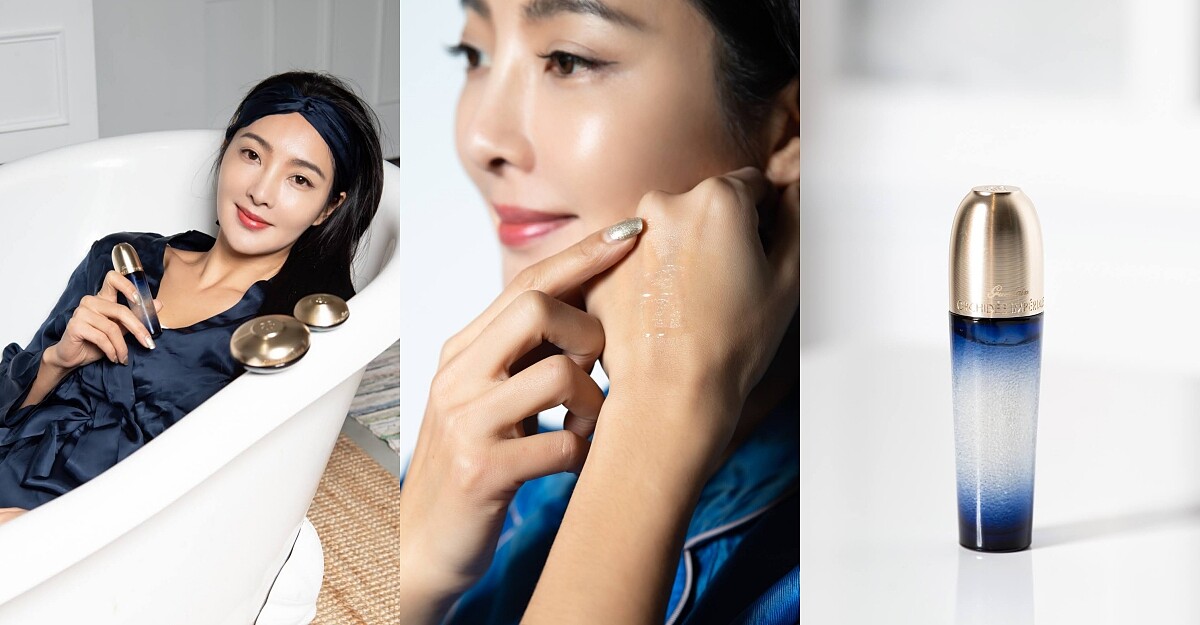 女人寵愛自己不嫌多！媽咪速玲維持年輕美貌的秘密：每天用嬌蘭#香檳泡泡瓶的頂級蘭花微晶球泡泡，向好心情與肌膚之美舉杯～