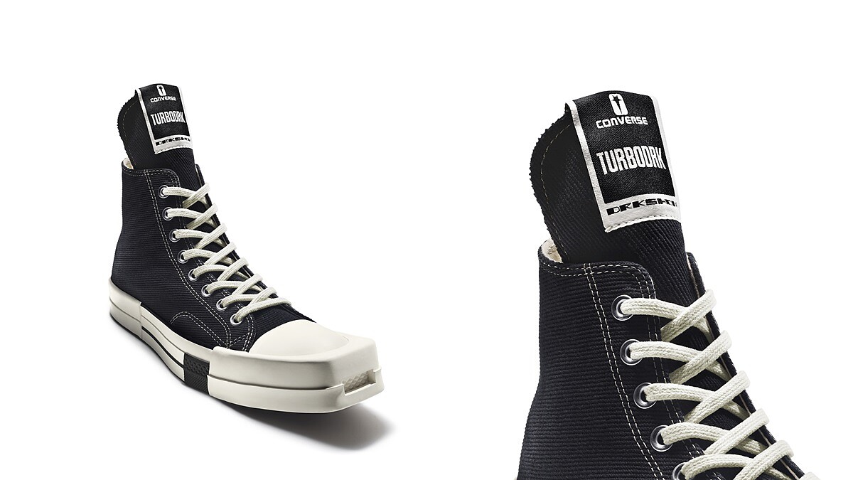 Converse X Rick Owens聯名系列搶先曝光！TURBODARK Chuck 70前衛造型、細節亮點報你知