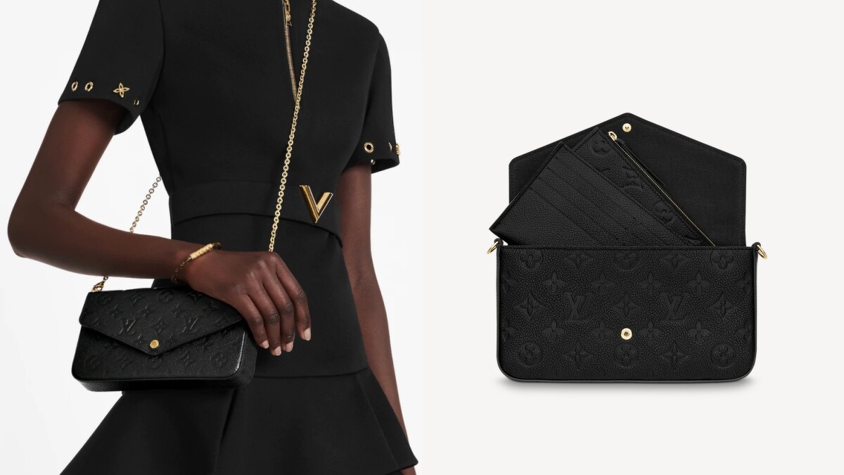 LV F&egrave;licie Pochette肩背包，NT46,000