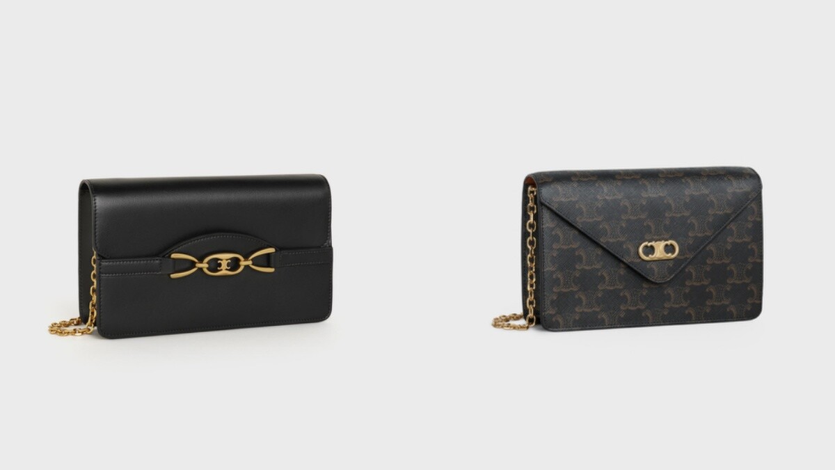 CELINE皮革鍊帶包、CELINE老花鏈帶包