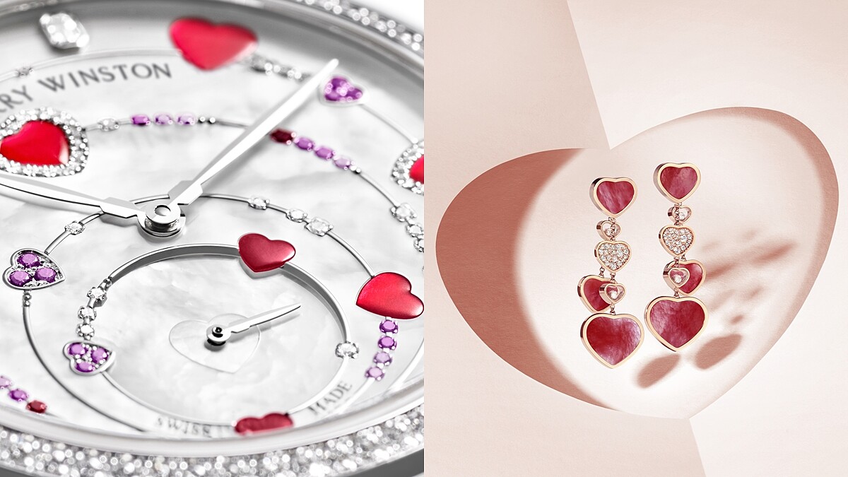 2021情人節「紅色、愛心」禮物推薦+開運單品，質感精品手錶和飾品萬元有找！