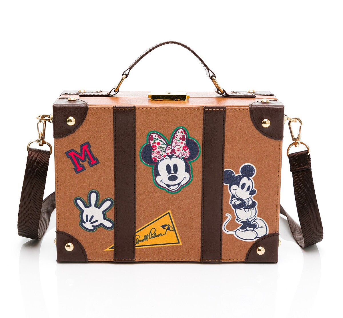 限量米奇造型復古小皮箱：凡購買米奇系列商品，即可享有$499超值加購價。