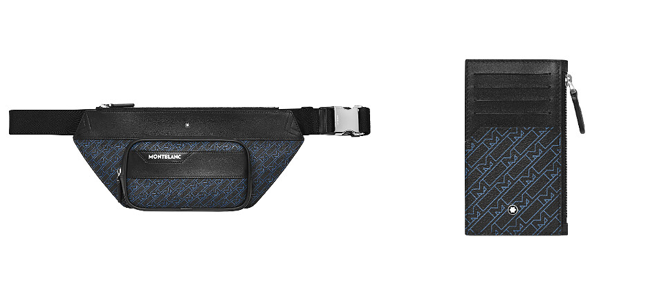 萬寶龍M_Gram 4810系列腰包,NT19,700、拉鍊式5卡卡夾,NT6,300