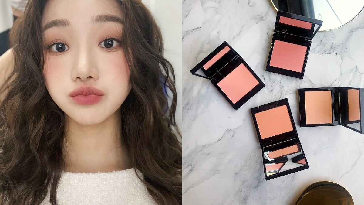 2021腮紅畫法推薦：4大必學仙女系Look，澎潤蘋果肌、C字光圈頰彩…