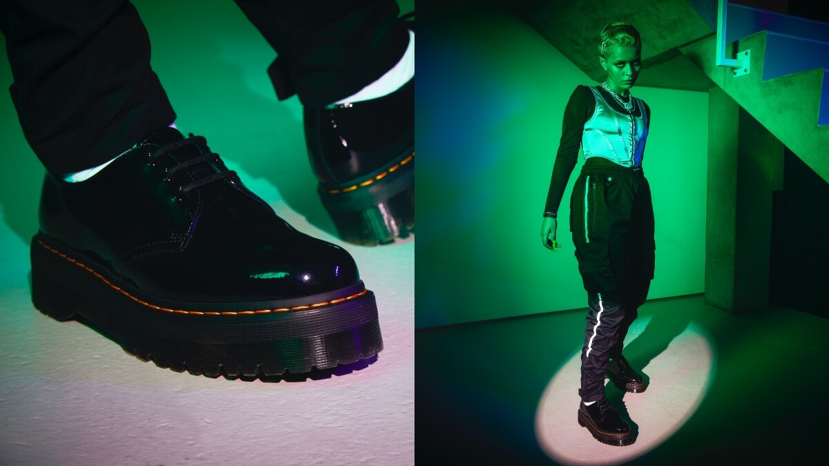 Dr. Martens全新1461厚底系列 1461Quad