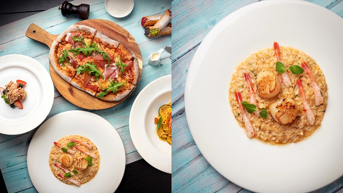 台北君悅酒店把義菜升等「精品級」！超澎湃義大利麵猛嗑四種海味、厚度5公分家常烘蛋，讓舌尖來趟偽出國