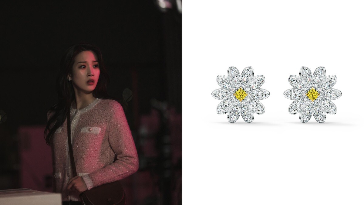 Swarovski雛菊耳環，NT 3,790