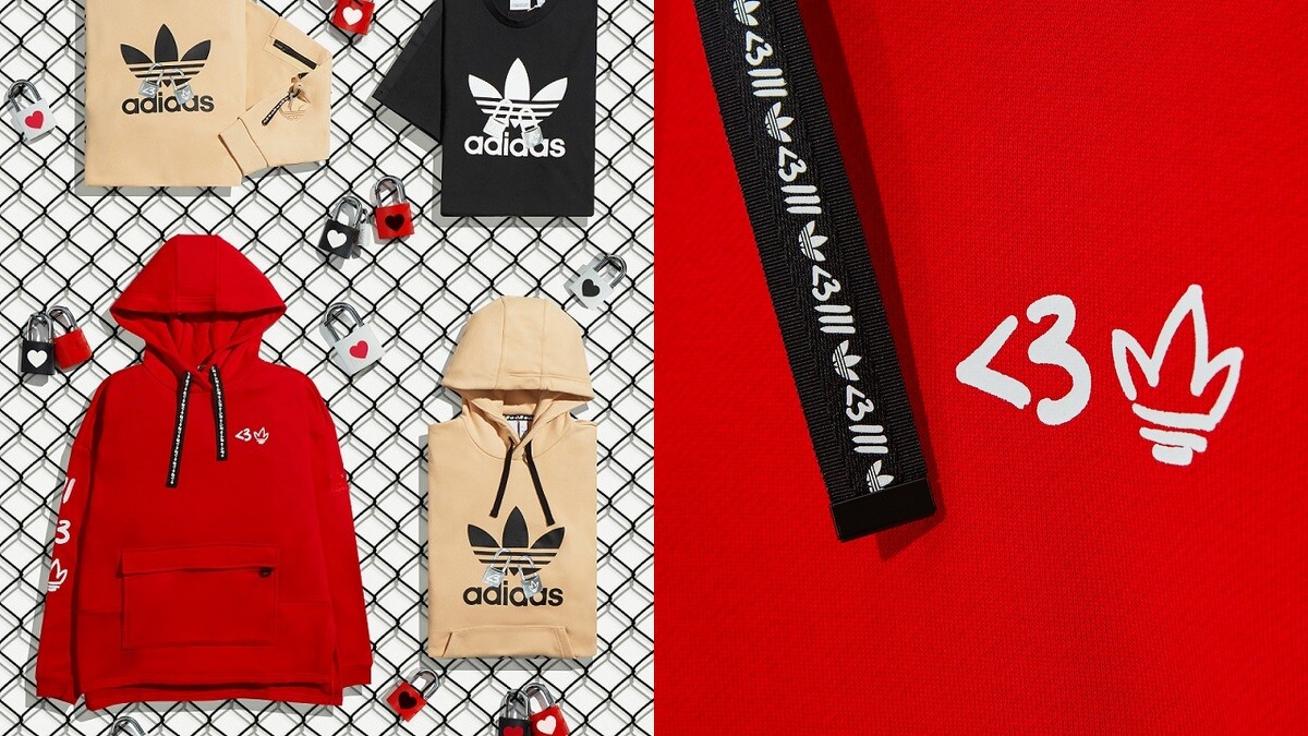 adidas Originals情人節系列