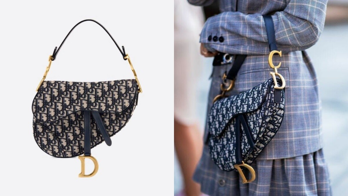 Dior Oblique馬鞍包，NT115,000