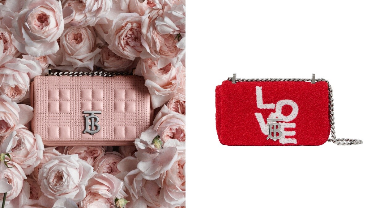 Burberry迷你Lola包，左至右，NT41,500、NT42,900
