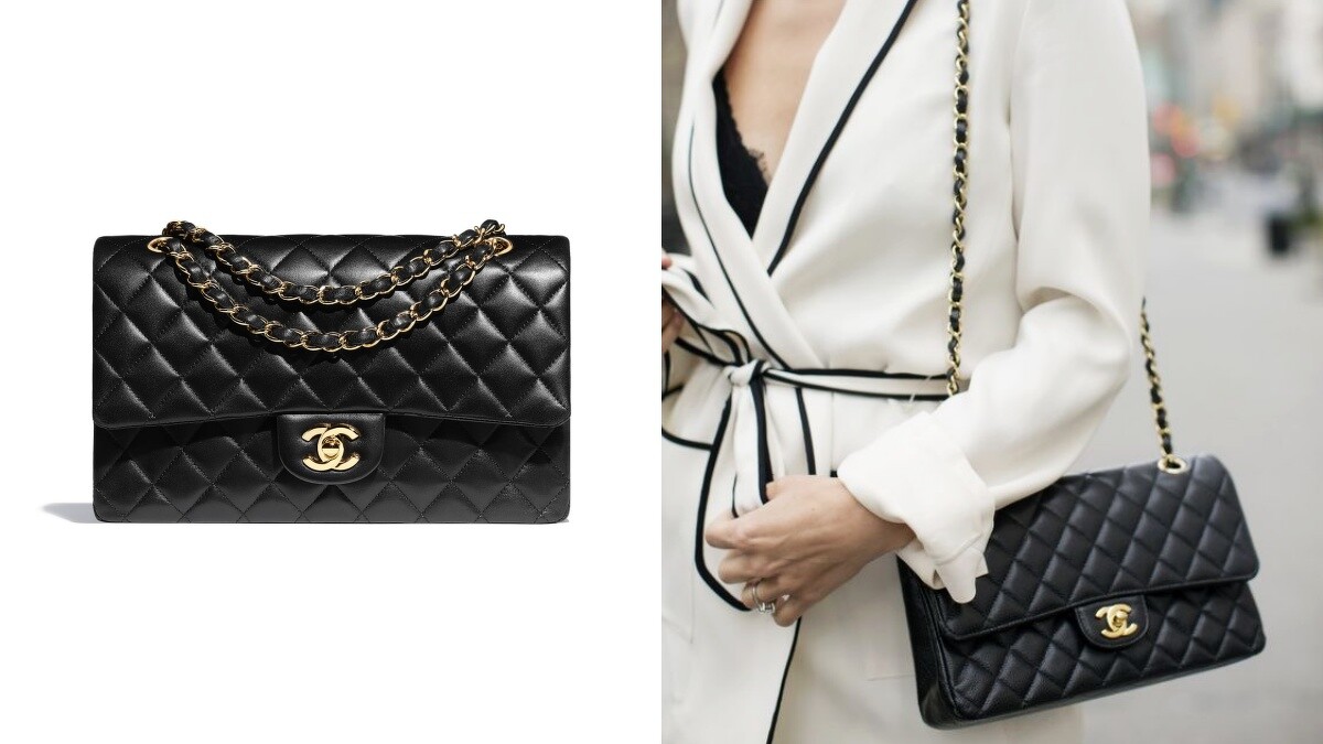 Chanel經典口蓋包，NT220,600