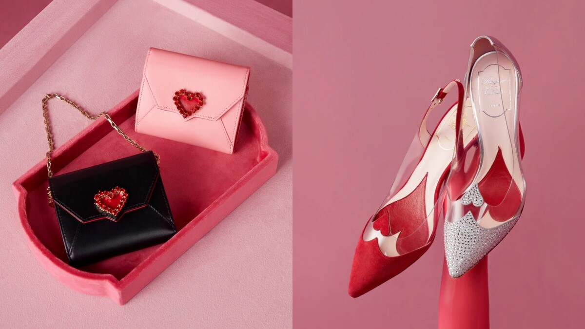Roger Vivier鏈帶錢包、Roger Vivier I Love Vivier平底鞋