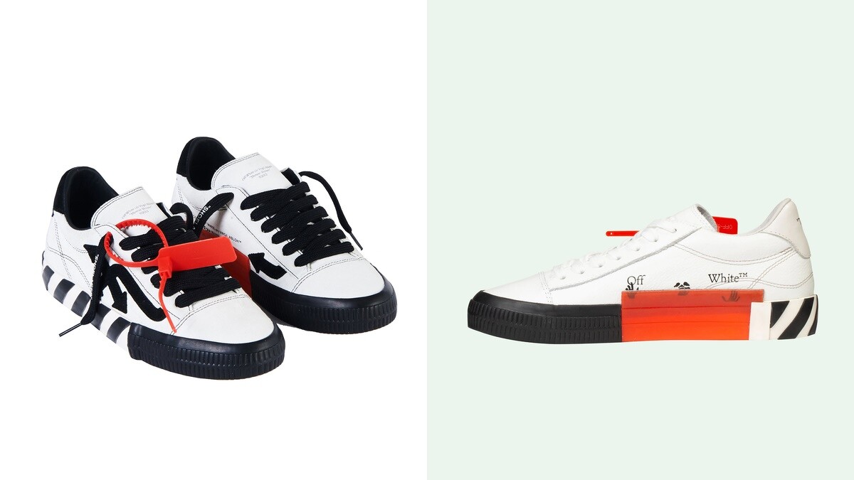 白黑箭頭低筒運動鞋，NT12,700