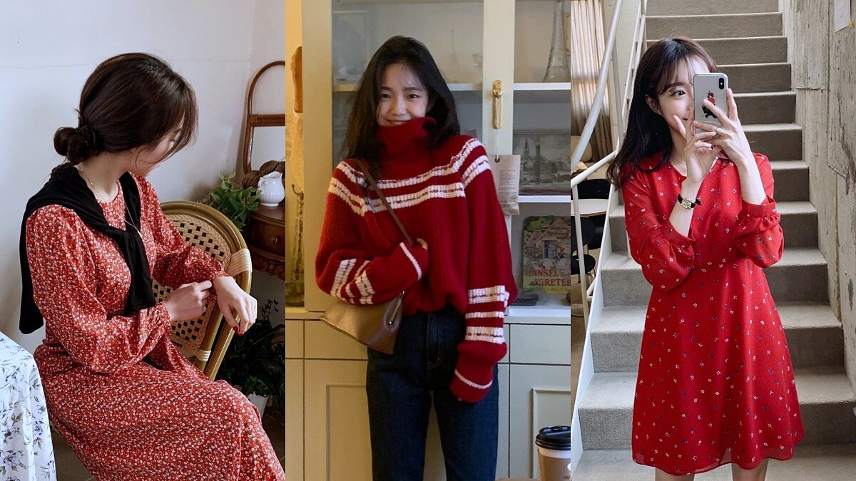 新年走春這樣穿！5種穿搭範例讓紅色不再俗氣，還能討長輩歡心