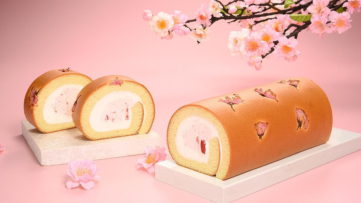 櫻花季限定！亞尼克推鹽漬櫻花生乳捲，加碼推出荔枝多多派、芋頭尬草莓雙享派