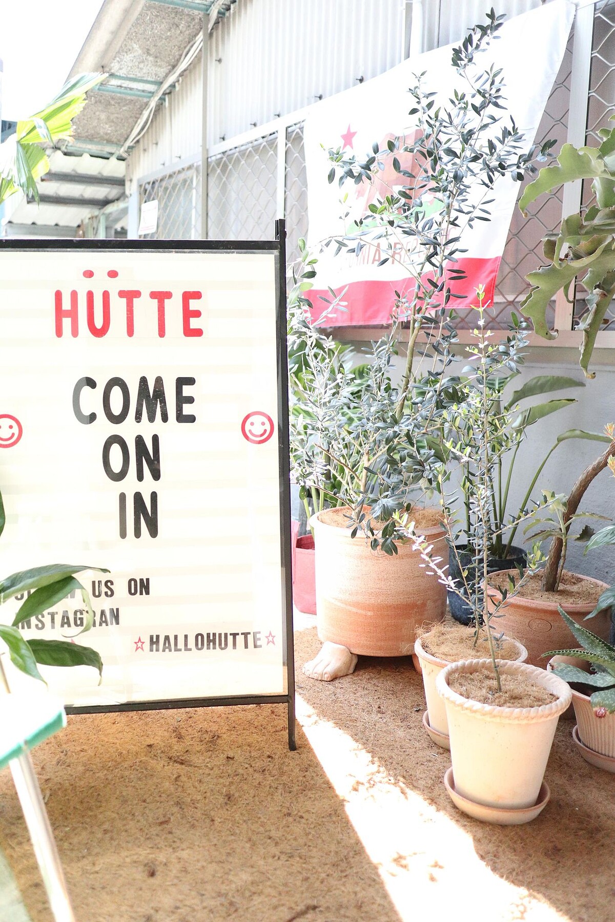 棚屋在公寓的天臺上。