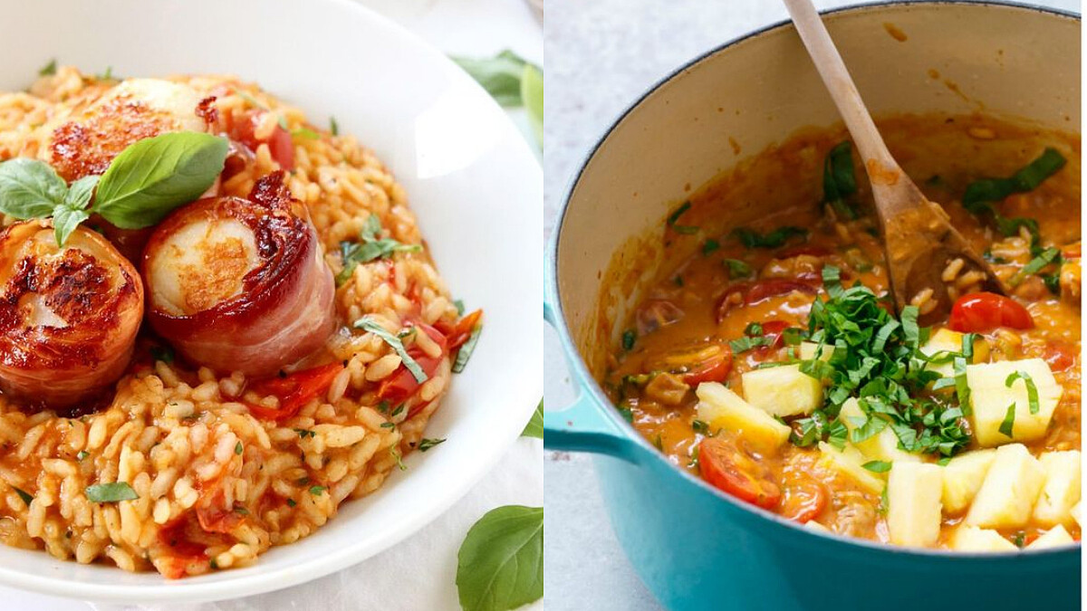 番茄香菇燴糙米飯食譜來了！刷脂去油又有飽足感，10分鐘就能完成！