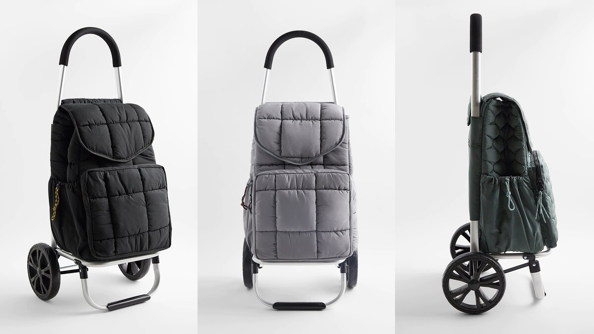 Zara絎縫購物車，NT2,490