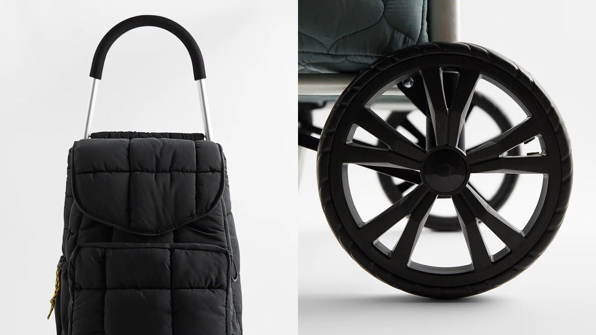 Zara絎縫購物車，NT2,490