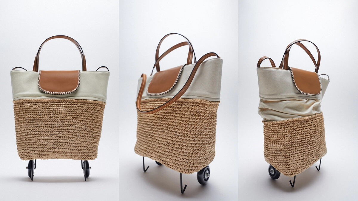 Zara托特購物包，NT1,790