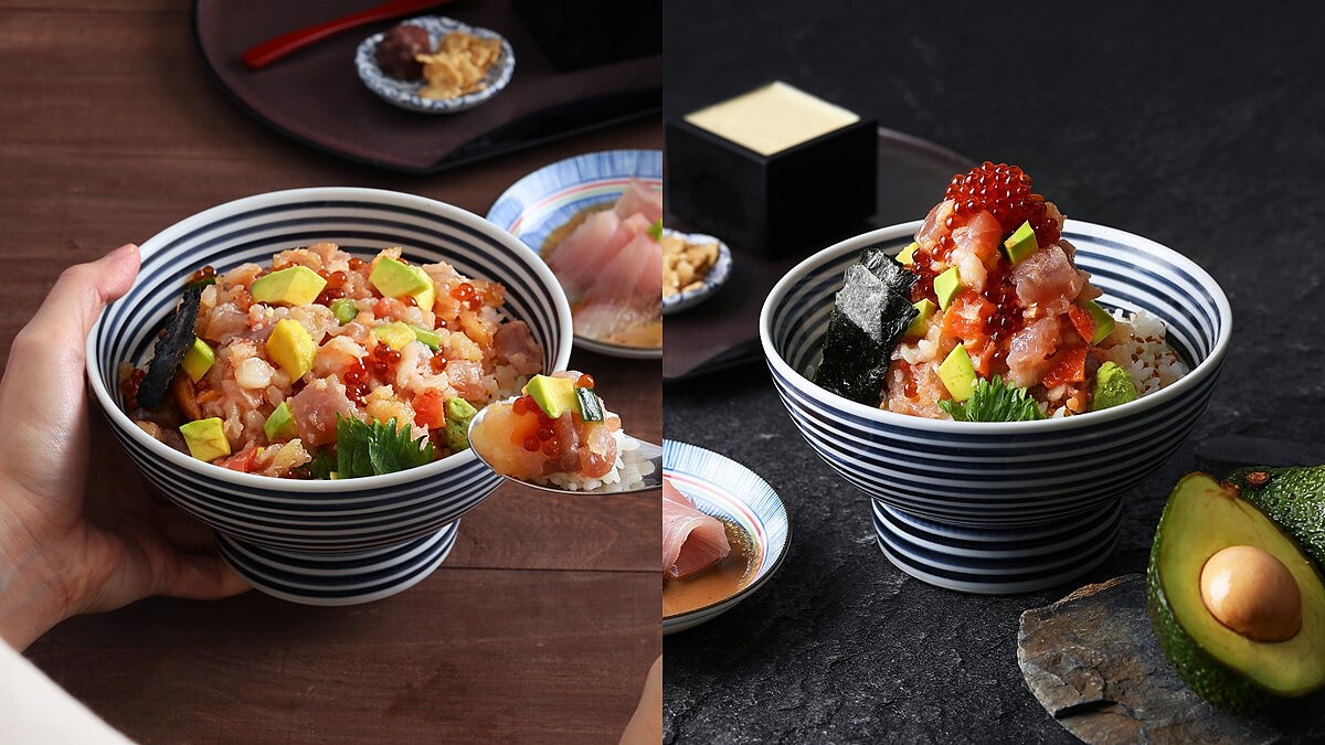 酪梨控尖叫!日本橋海鮮丼辻半推「酪梨海鮮珠寶盒」台灣限定口味,雙重吃法一次品嚐兩種風味