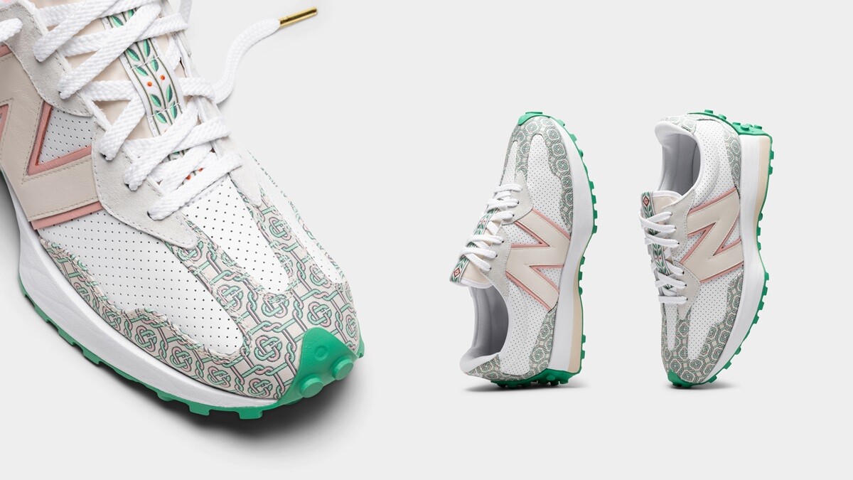 賣到缺貨New Balance 327找上Casablanca推出聯名球鞋！鞋款細節、售價、開賣日期帶你看