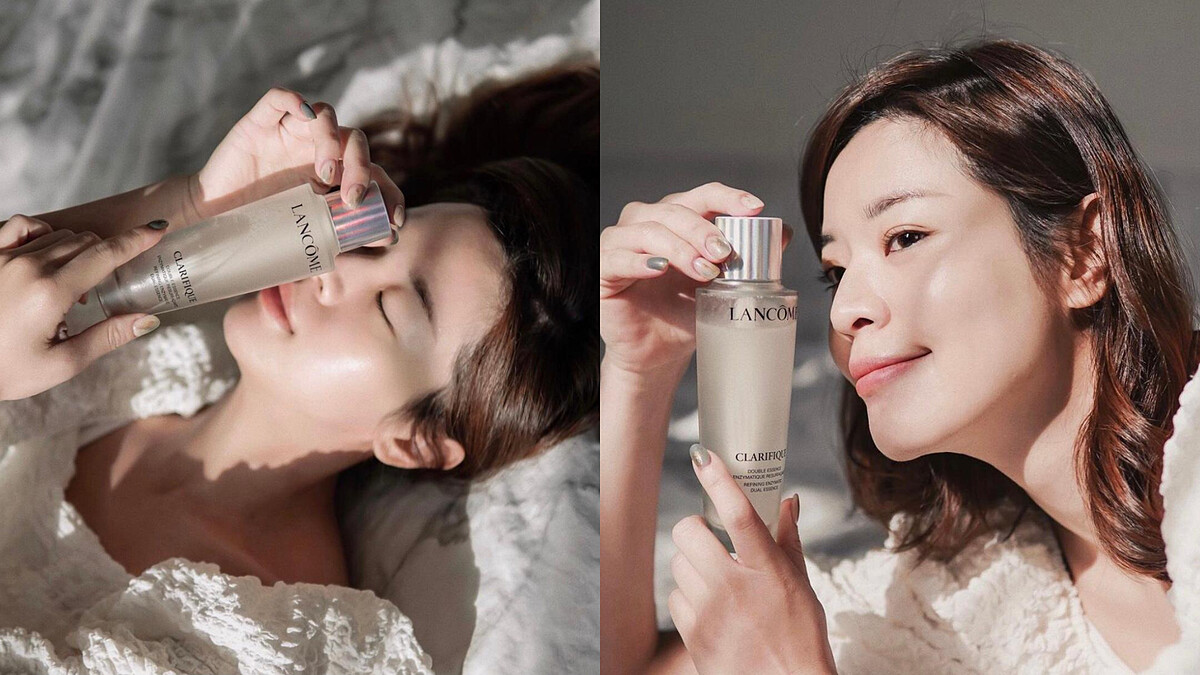 用完隔天起床臉真的啵亮！連鼻頭粉刺、額頭顆粒都默默平滑了！精華水好評滿滿的蘭蔻「極光水」，讓毛孔變細皮膚拋光的淨膚關鍵公開了！