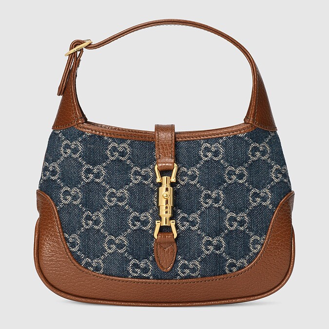 Gucci Jackie 1961丹寧迷你包，售價NT$59,500