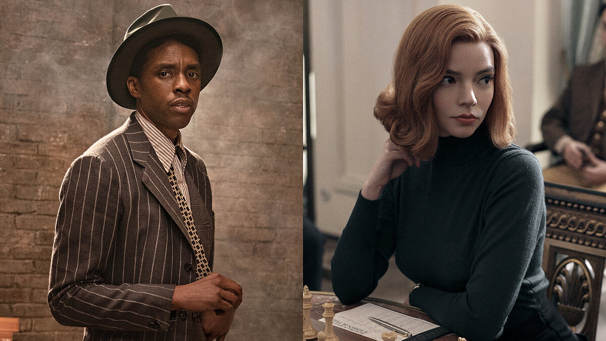 2021金球獎得獎名單！已故黑豹男星以《藍調天后》奪影帝，《后翼棄兵》安雅泰勒喬伊拿下本屆視后