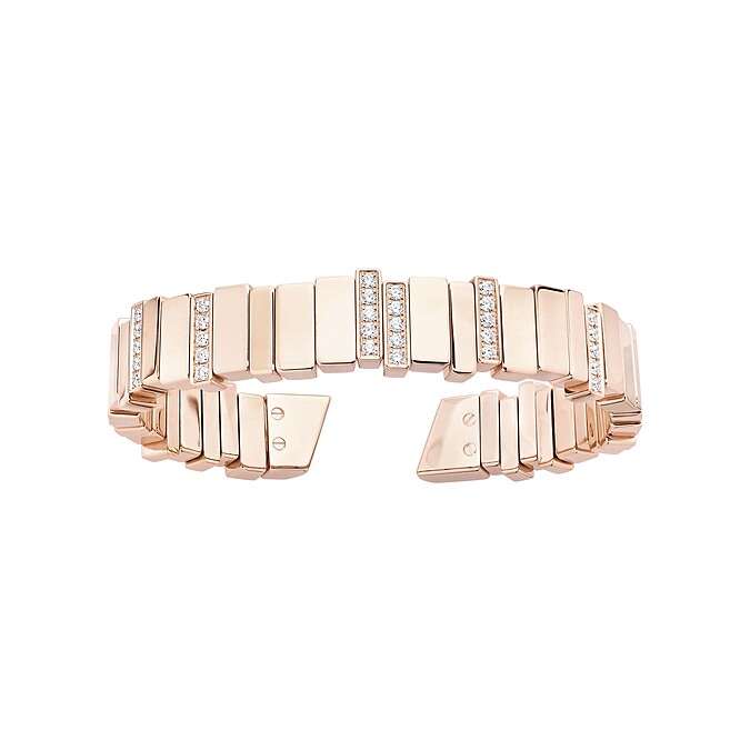 GEM DIOR 玫瑰金鑽石手鐲 NTD910,000