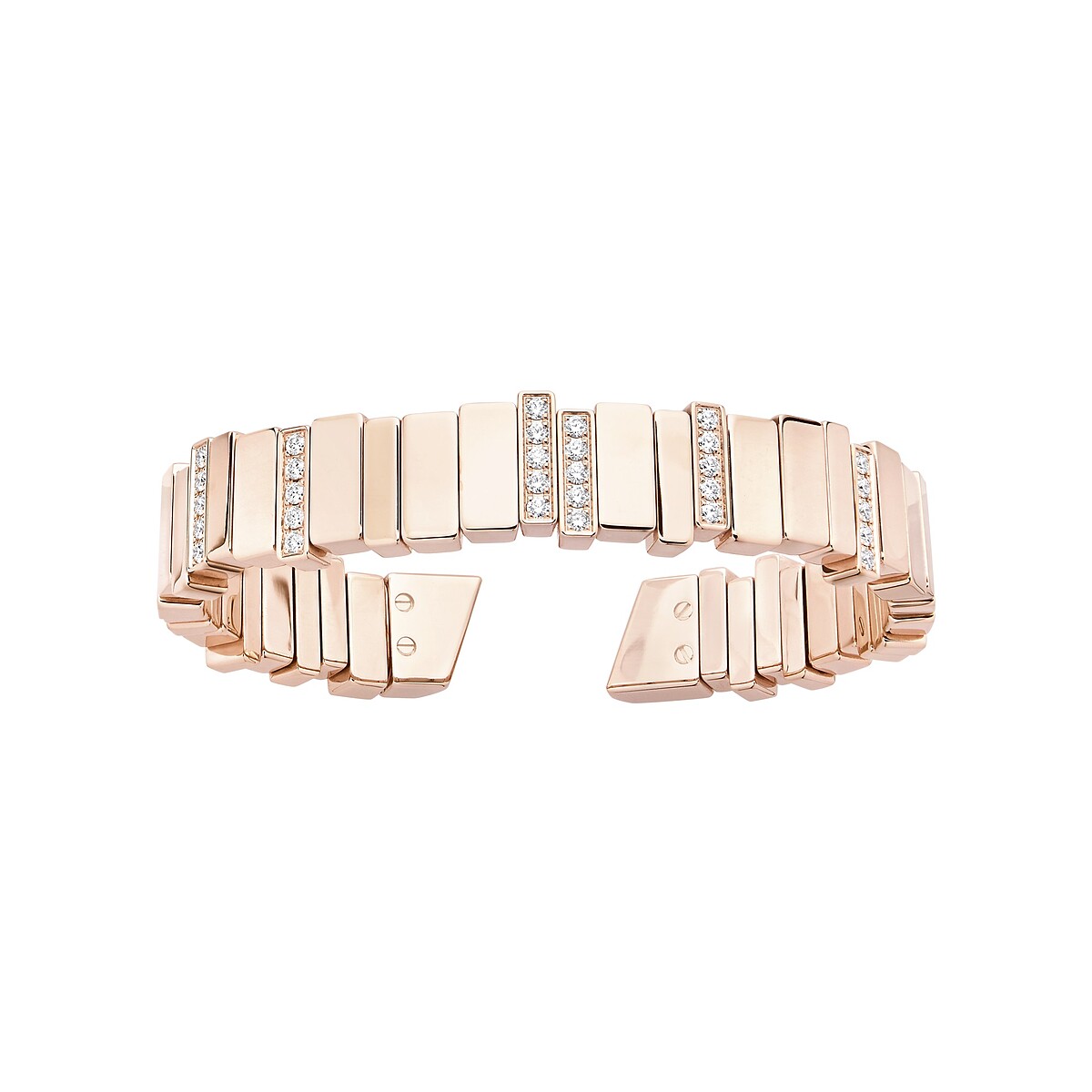 GEM DIOR 玫瑰金鑽石手鐲 NTD910,000