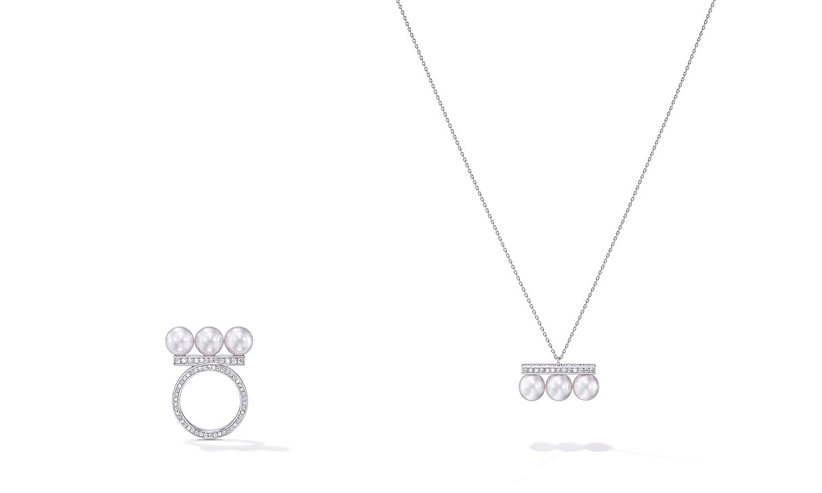 TAKAKI balance neo diamonds pave戒指、TAKAKI balance neo diamonds pave項鍊