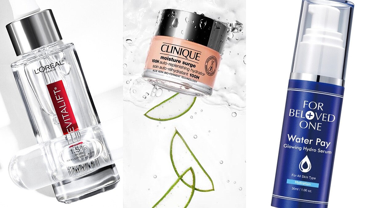 戴口罩也適用的2021保濕新品推薦!倩碧水磁場凝膠再升級、巴黎萊雅超級玻尿酸精華、寵愛之名Water Pay水能亮系列
