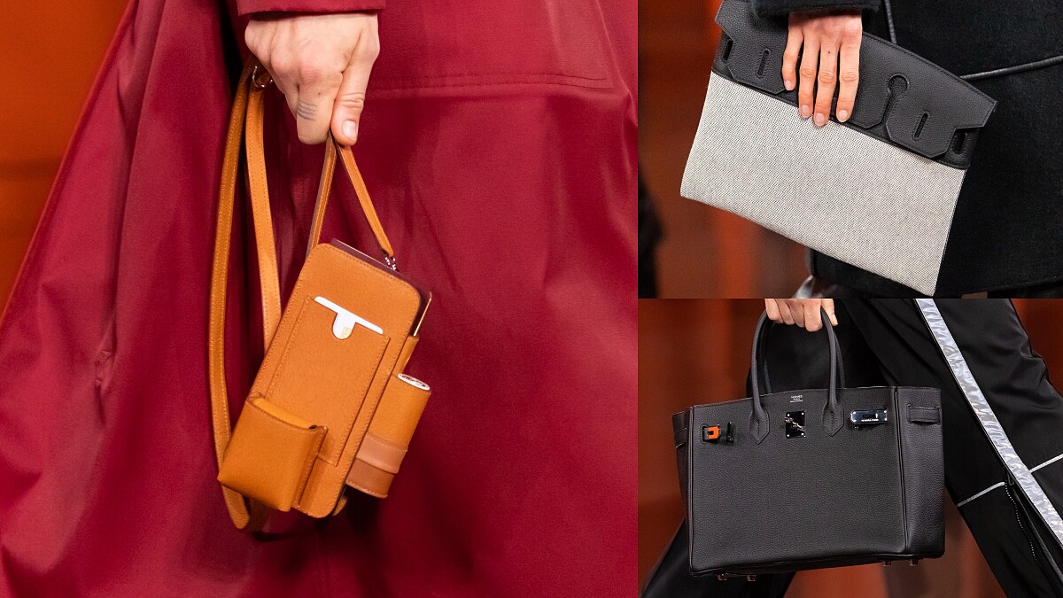 2021秋冬巴黎時裝週|愛馬仕推出全新型態小包、經典Birkin變身手拿包...Hermès夢幻清單更新!