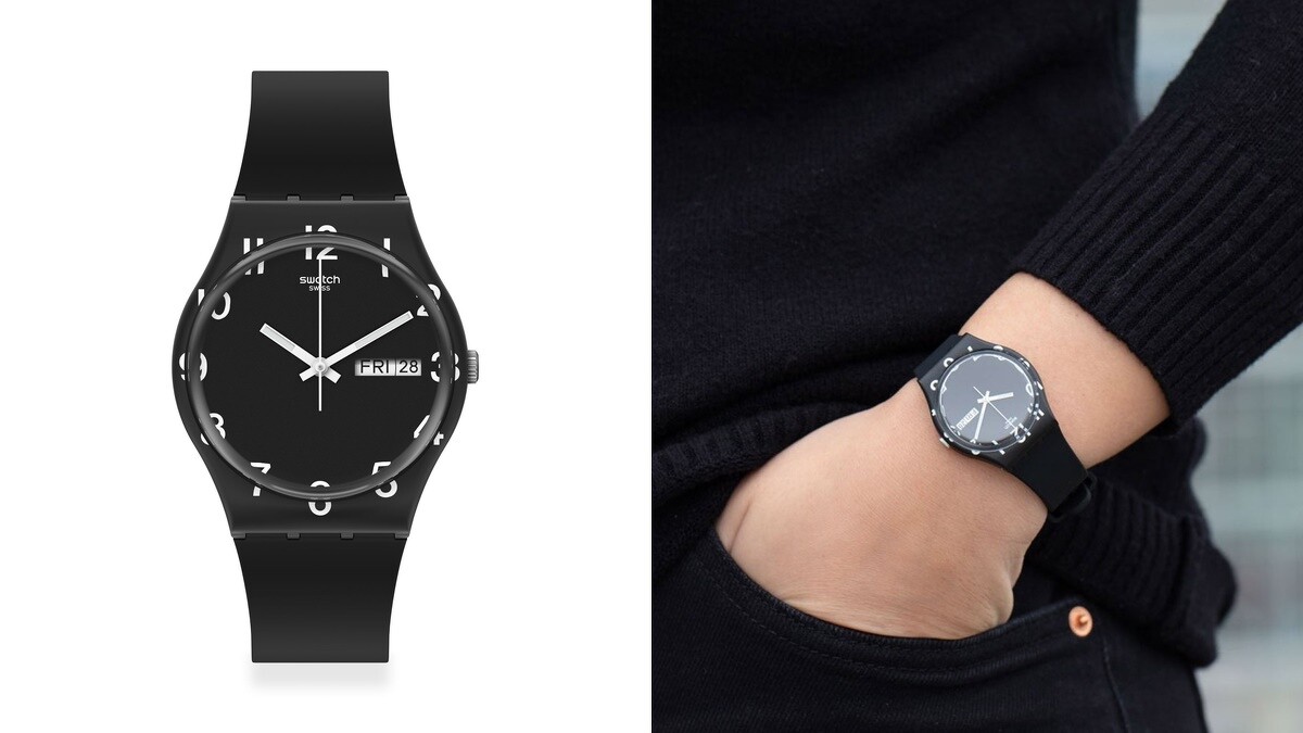 Swatch over black，NT2,200