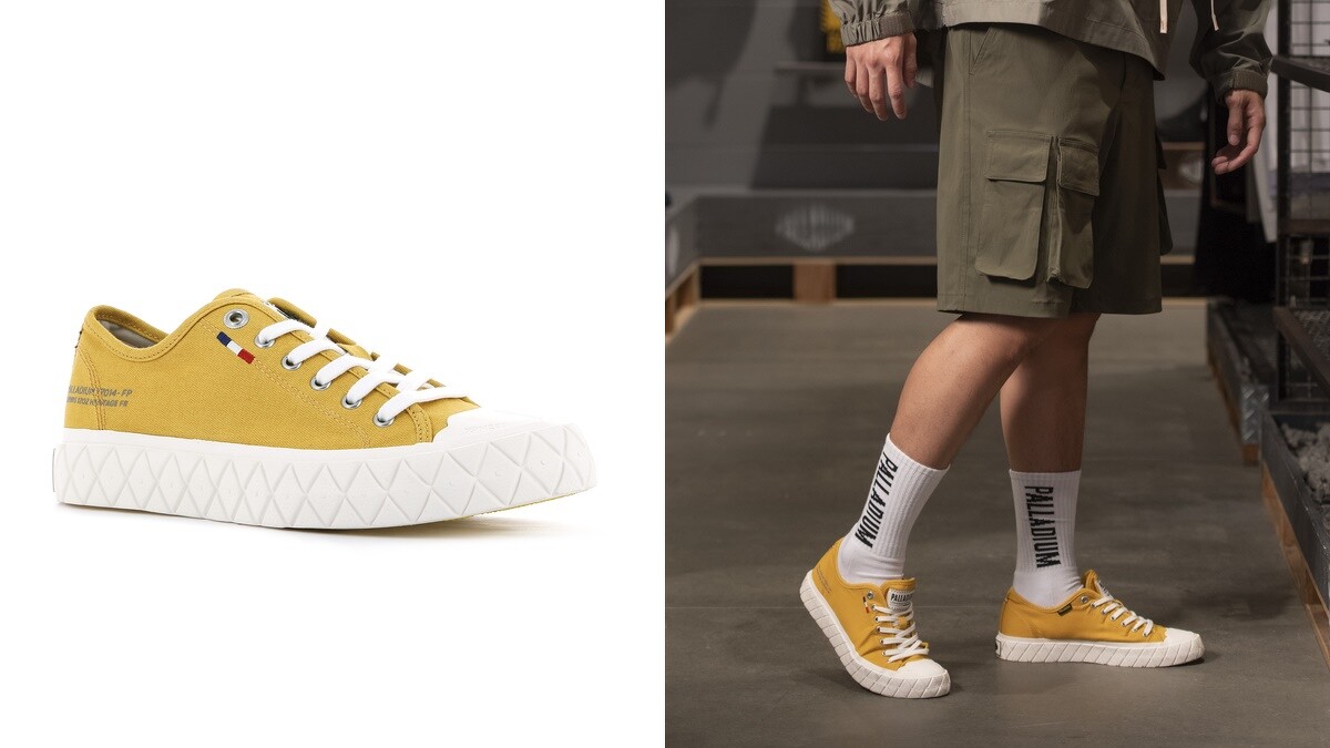 蜂蜜芥末色鬆餅鞋,NT2,280