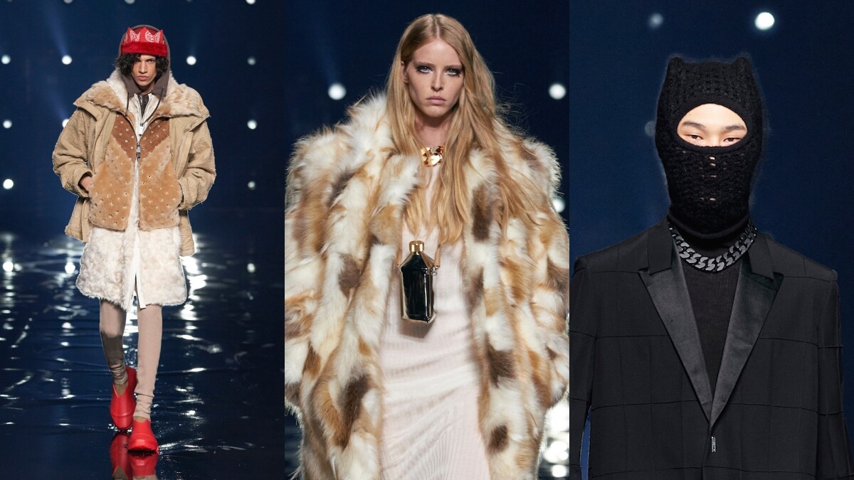 2021秋冬巴黎時裝週｜熊耳蒙面面罩、王冠造型毛帽、水壺項鍊包…Givenchy大秀亮點帶你看