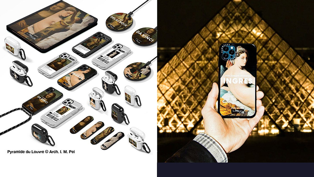 時髦文藝女孩絕不能錯過！Louvre x CASETiFY獨家聯名3C配件系列正式開賣就話題滿分，想隨時欣賞羅浮宮藝術之美，當然要先搶為敬！