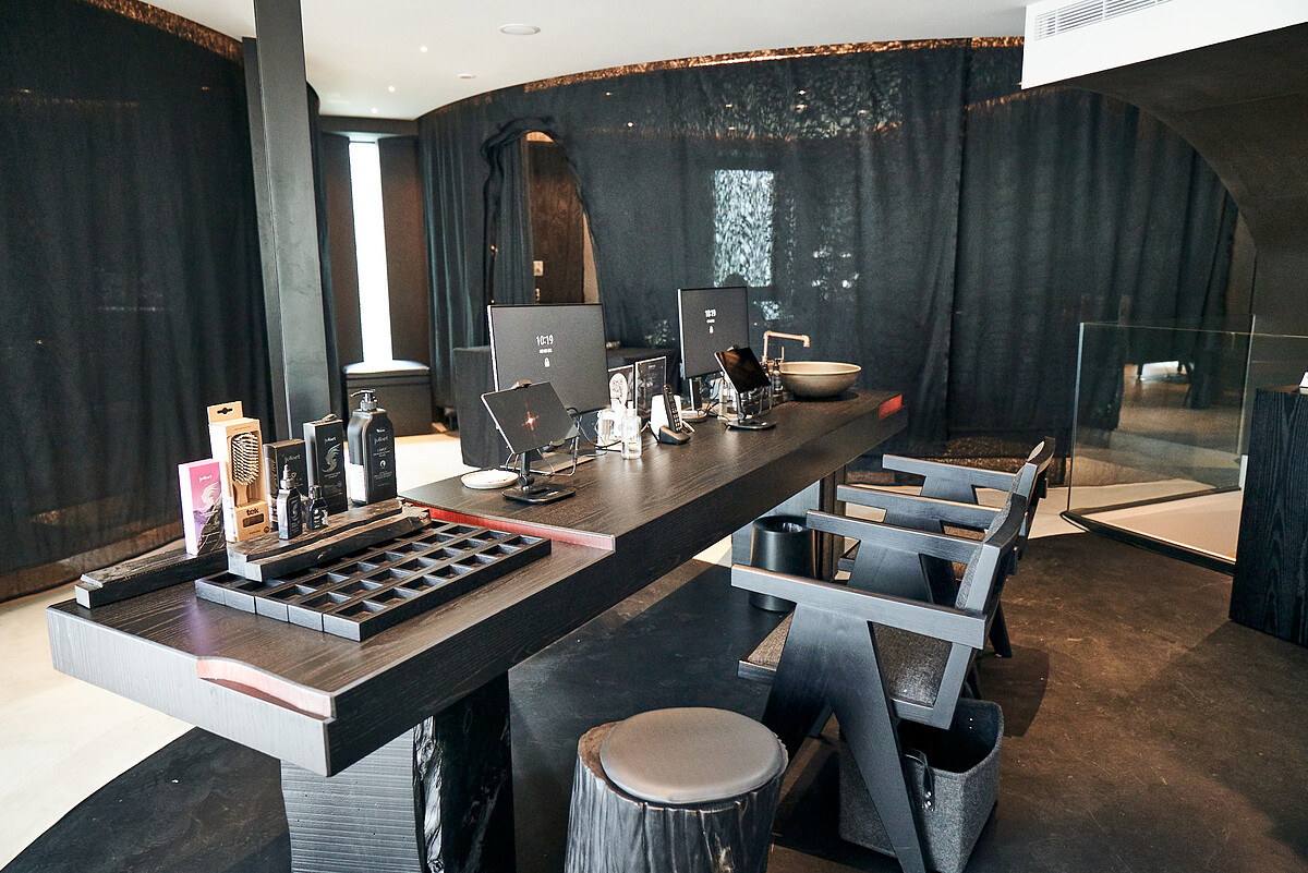 覺亞大直店 頭皮檢測區