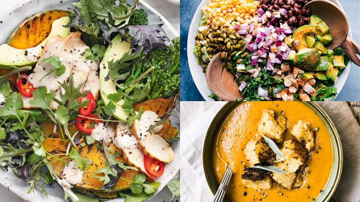 香甜低脂的南瓜料理：雞胸肉酪梨南瓜沙拉/蜂蜜烤南瓜/南瓜雞肉豆腐濃湯 食譜來了！