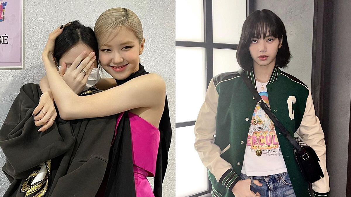 Blackpink ROSÉ Solo 出道好姊妹來祝賀！「鋼鐵瀏海」Lisa的額頭竟意外曝光了！