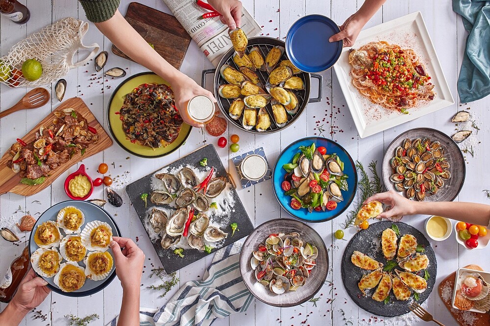 台北國泰萬怡酒店三月主題菜色「潮貝季」