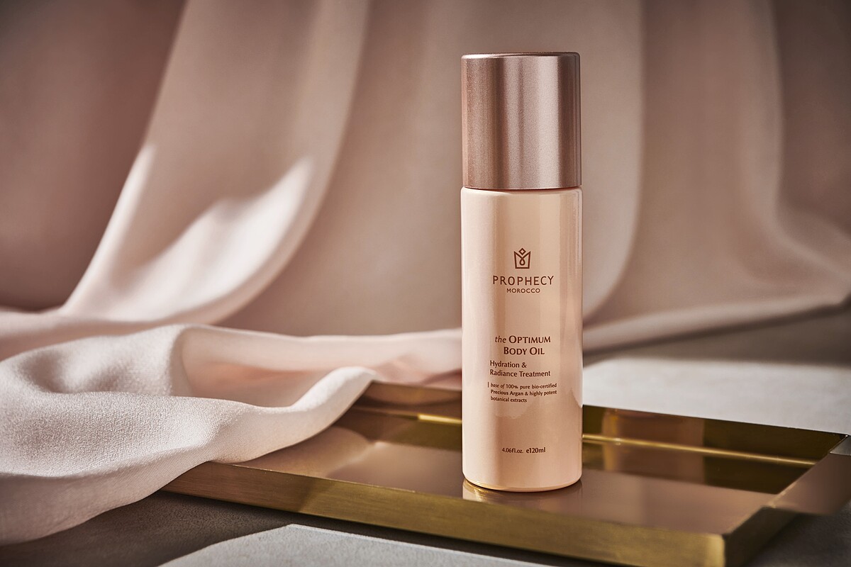 Prophecy Morocco鉑翡斯美體極萃油 保濕透白，售價NT2,190/120ml
