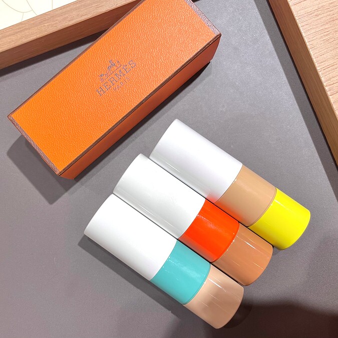 Hermes愛馬仕Rouge Hermès 2021春夏限定色唇膏彩殼實拍。