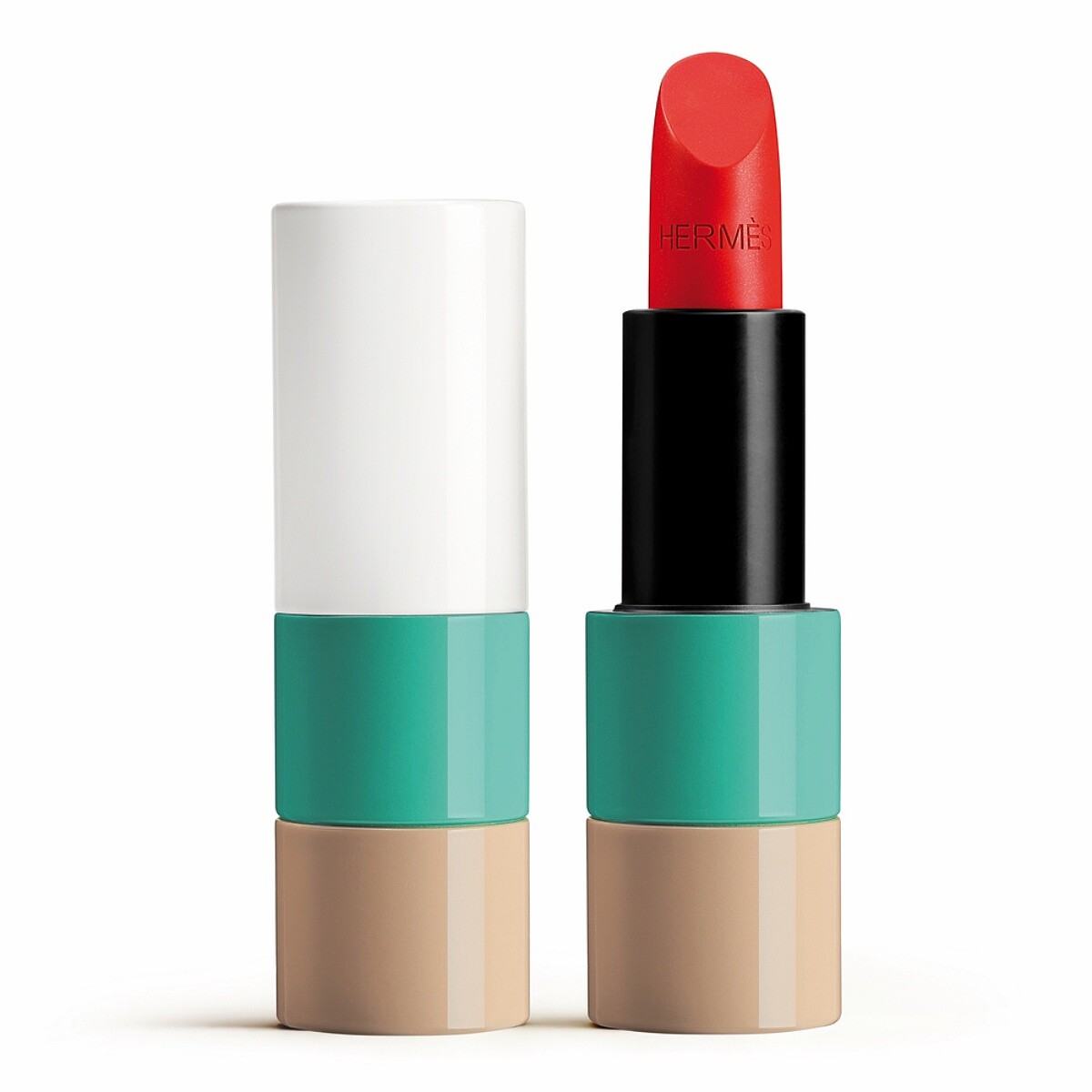 Hermes愛馬仕Rouge Hermès 2021春夏限定色唇膏(#52 CORAIL AQUA水漾珊瑚)，NT2,500