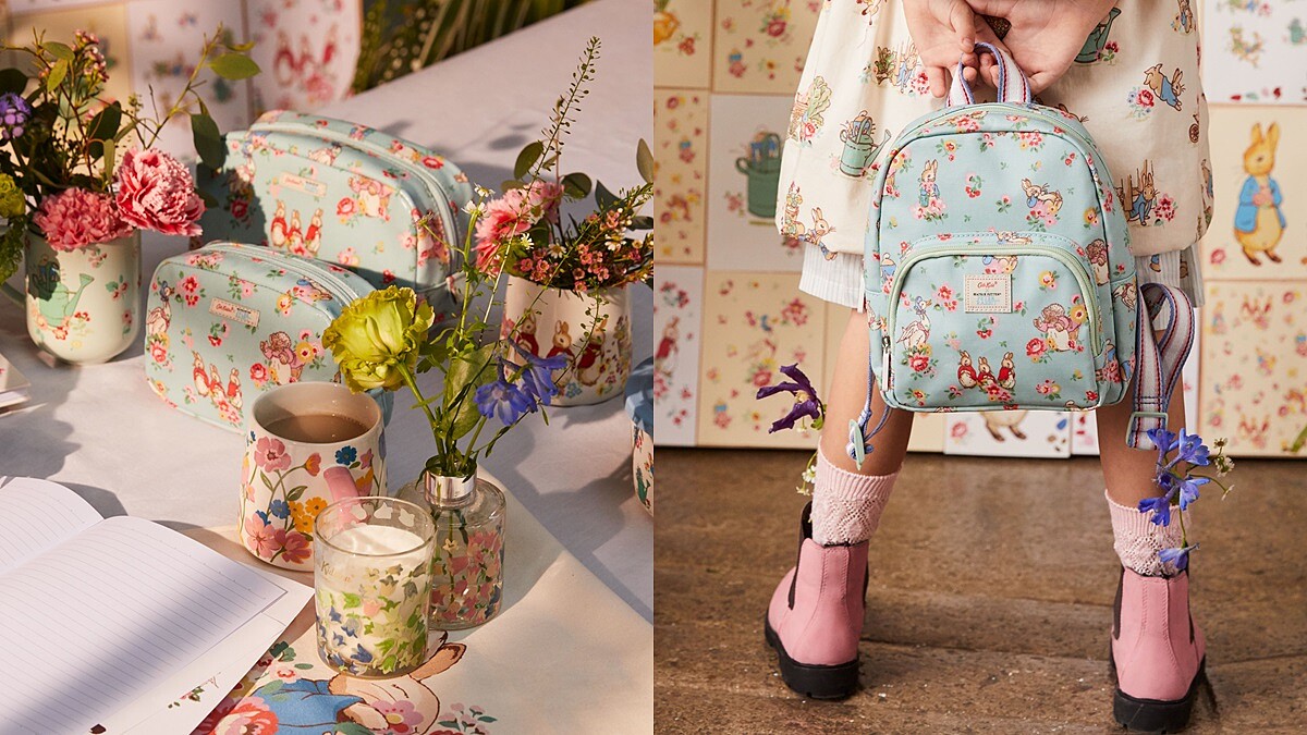 Cath Kidston攜手比得兔推出聯名包包、家居用品、嬰兒服...全系列品項帶你一次看