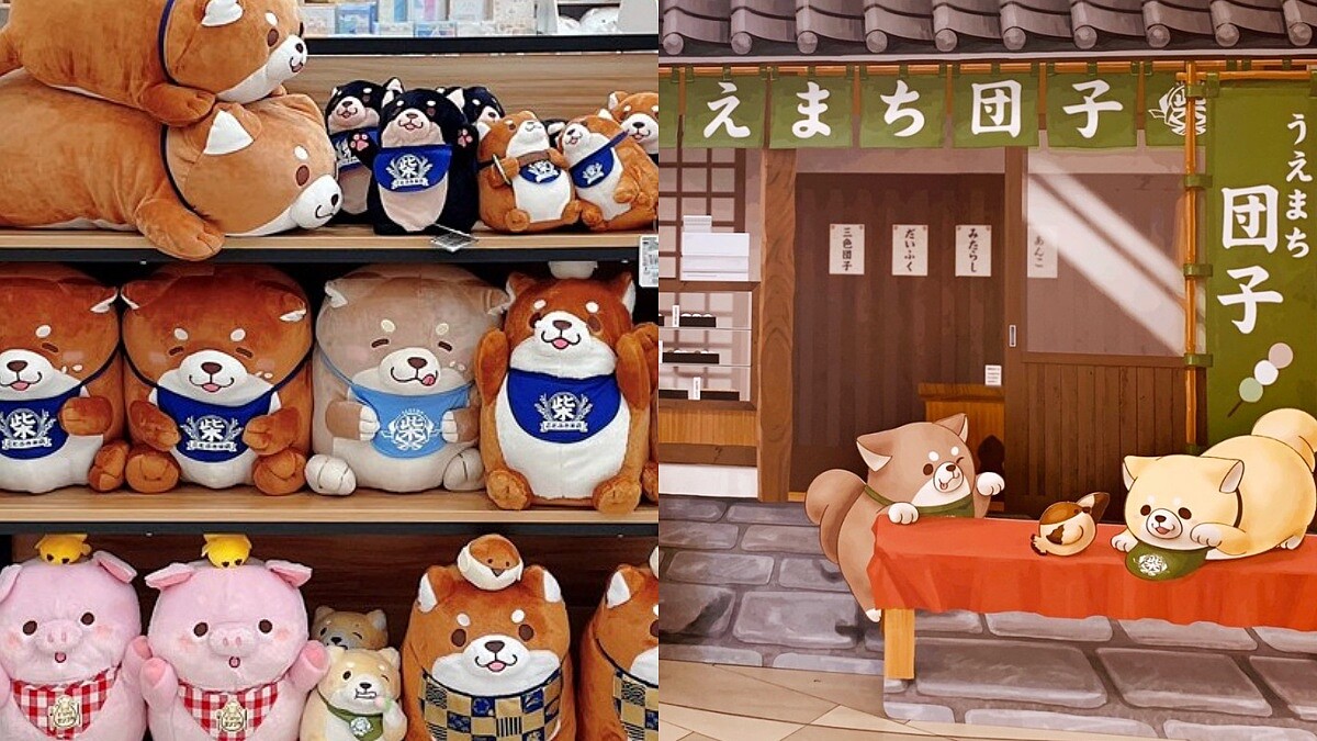 一秒融化!忠犬麻糬柴犬快閃店插旗高雄草衙道免費入場,還能買到鬼滅之刃、寶可夢等系列周邊商品