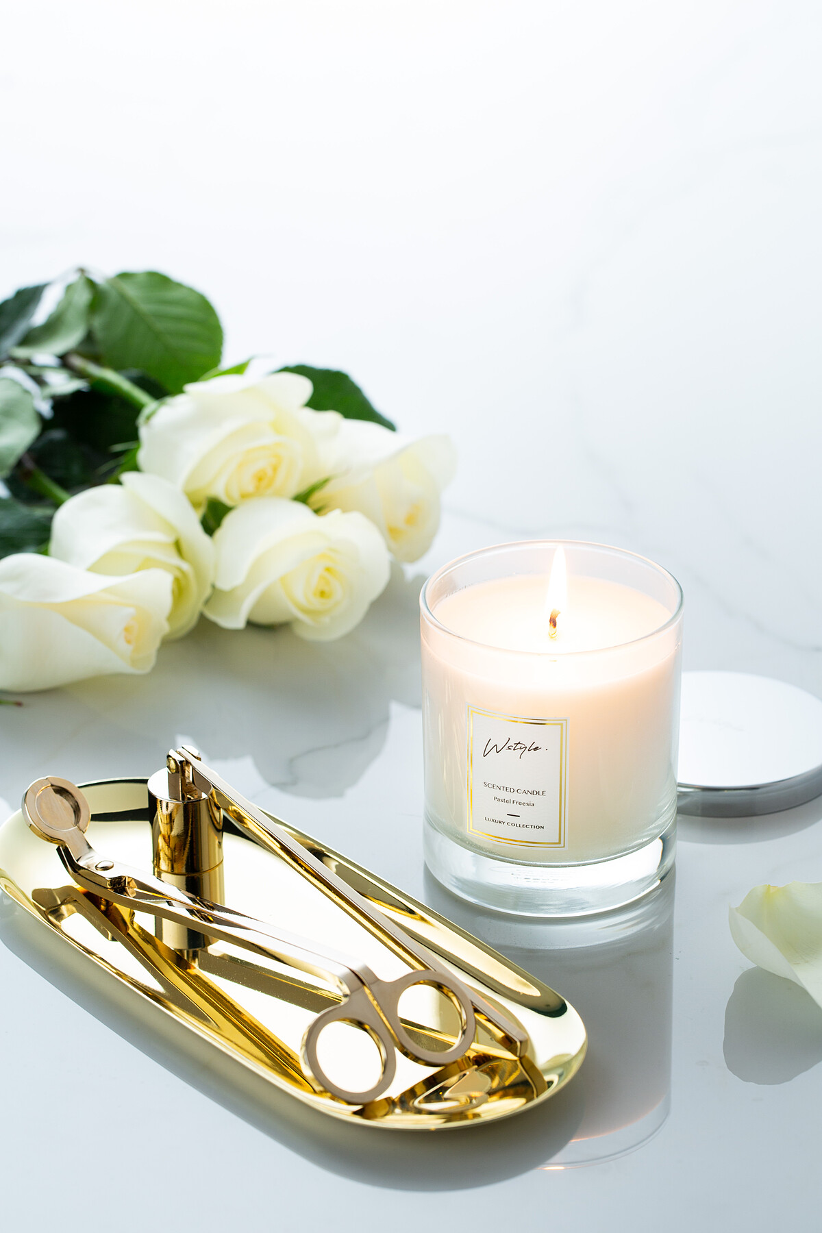 小蒼蘭與雪松香氛蠟燭 $980