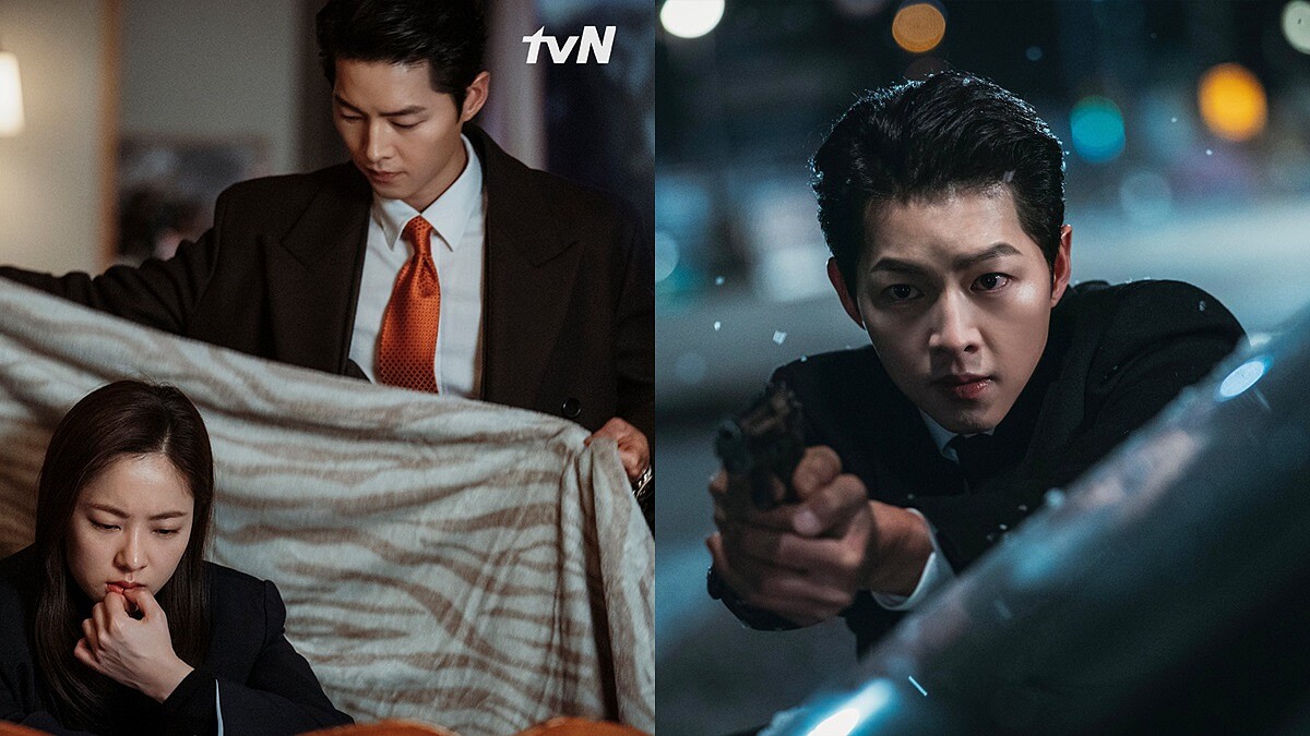 《黑道律師文森佐》全汝彬賴在宋仲基家吃拉麵飄曖昧！文森佐痛下殺戒、大BOSS玉澤演覺得自己像神