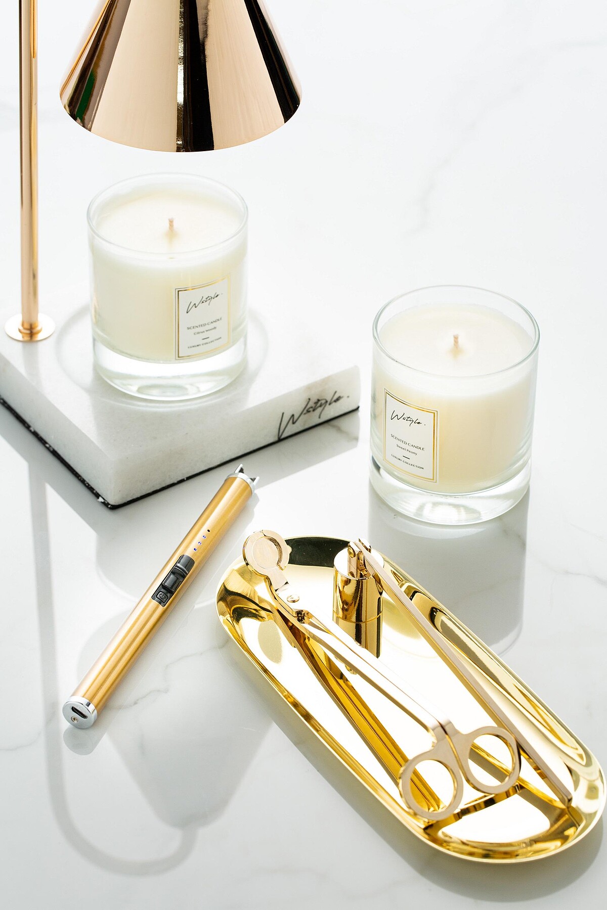 奢華蠟燭工具四件組$1,280